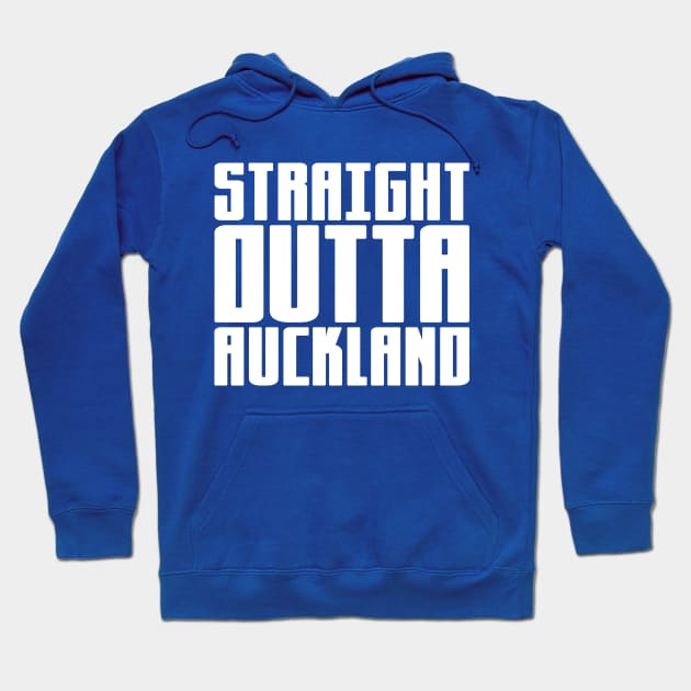 Straight Outta Auckland Hoodie by colorsplash